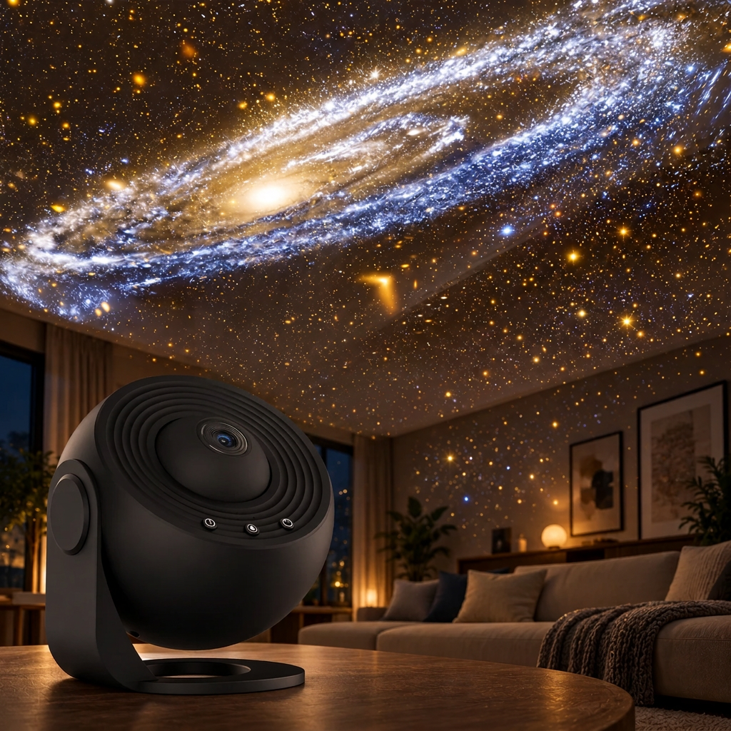 Galaxy Star Projector and HD Rotating Planetarium