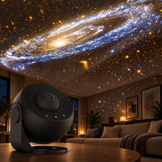 Galaxy Star Projector and HD Rotating Planetarium