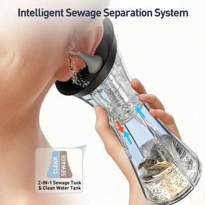 Electric Ear Cleaner with Three Speed Water Pressure and Rechargeable Battery