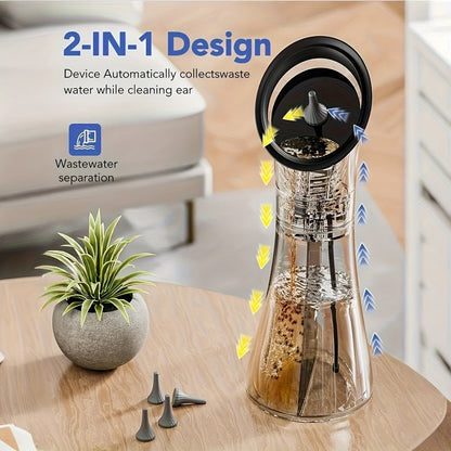 Electric Ear Cleaner with Three Speed Water Pressure and Rechargeable Battery