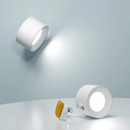 Rotatable Magnetic Wall Lamp with 360° Adjustment and 12-Hour Battery