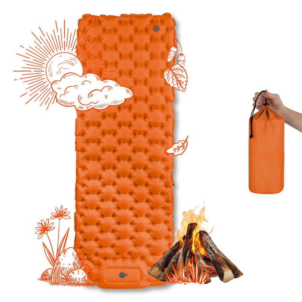 Obsetic Ultralight Sleeping Pad with Integrated Air Pump