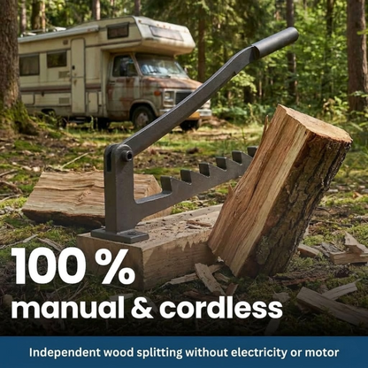 Obsetic Manual Firewood Splitter Wall Mount