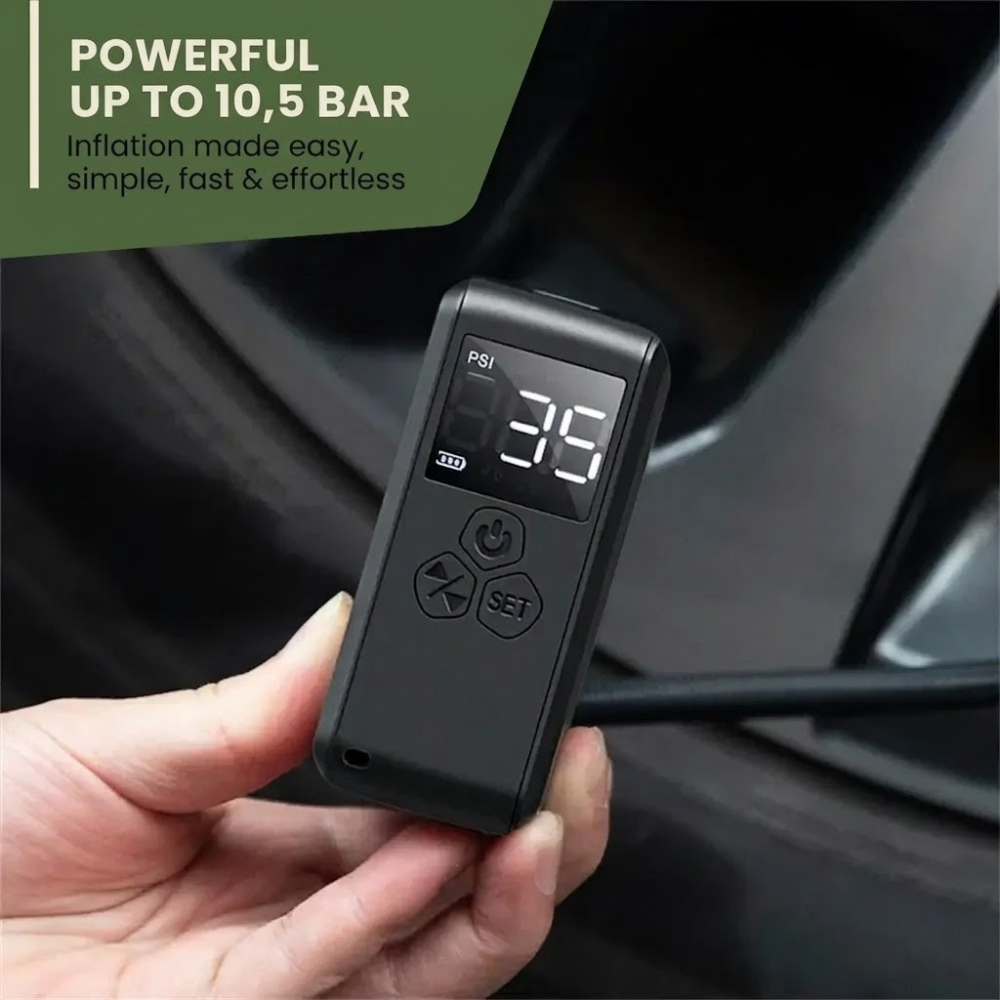Obsetic Electric Mini Air Pump with LCD Display and USB-C Charging