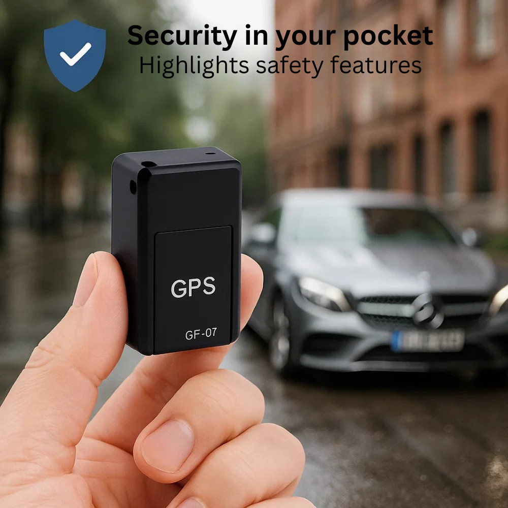 Obsetic Tracktor Mini GPS Tracker with Sound, Magnet, and Live Tracking