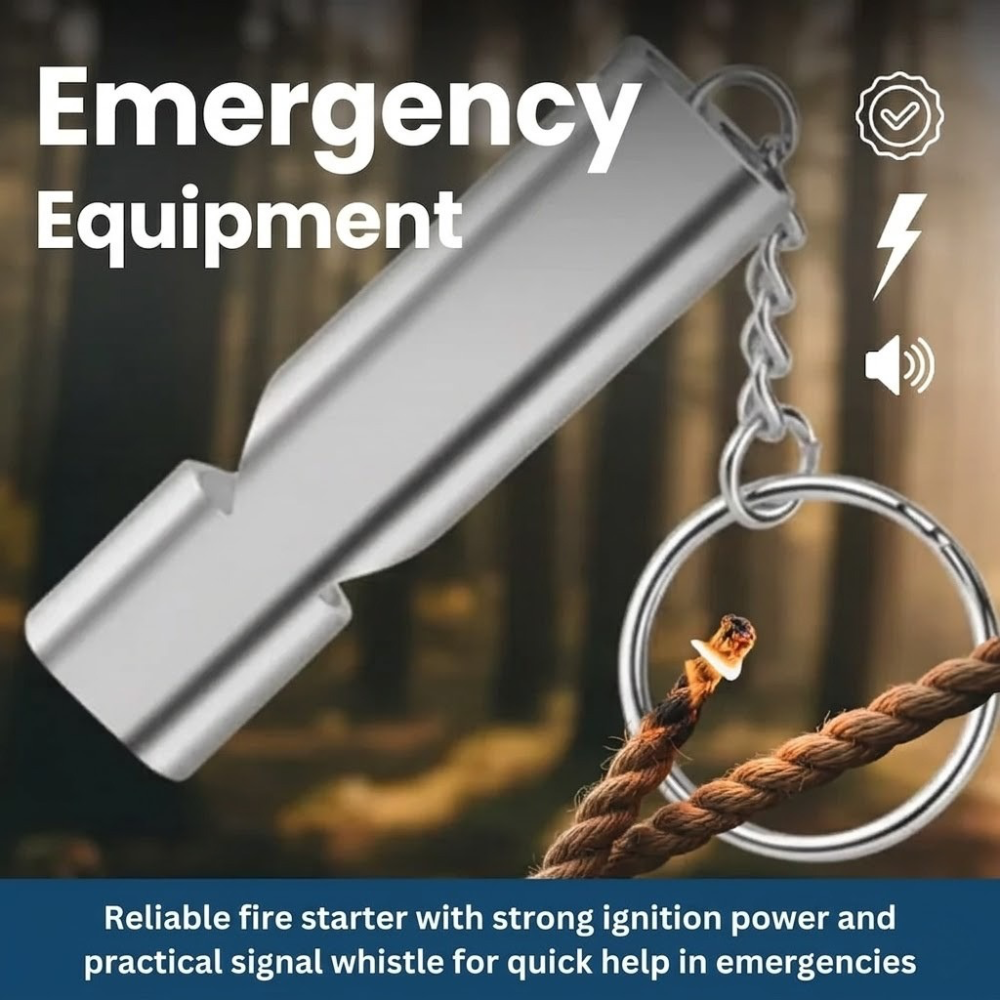 Survival Master Kit, Outdoor Adventure and Emergency Gear Set
