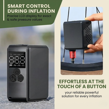 Obsetic Electric Mini Air Pump with LCD Display and USB-C Charging
