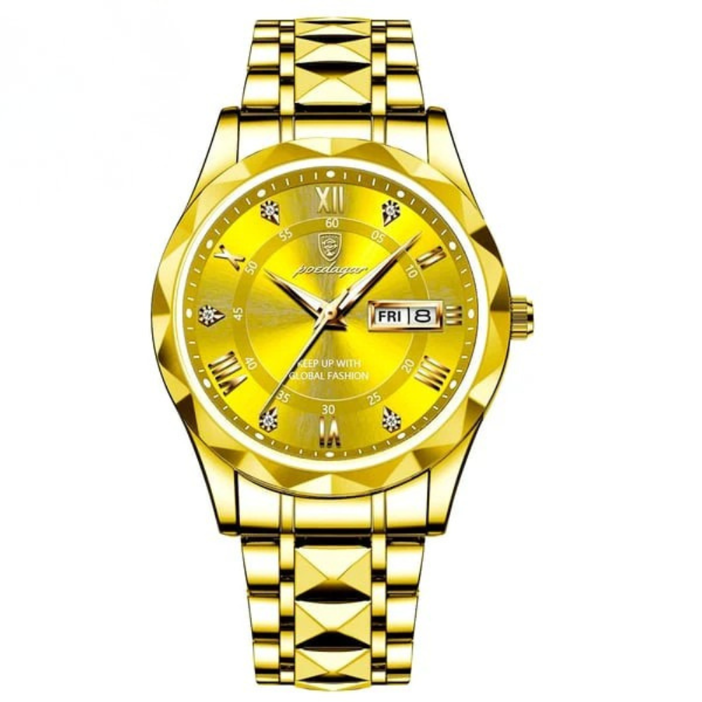 Luxury Mens Watch, Japanese Miyota Quartz, 316L Stainless Steel Case