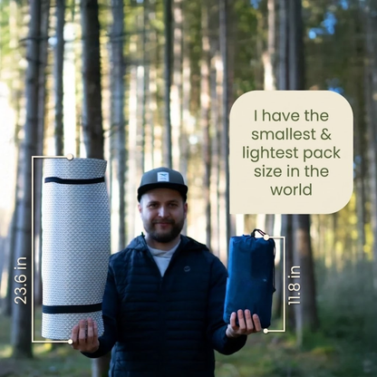 Obsetic Ultralight Sleeping Pad with Integrated Air Pump