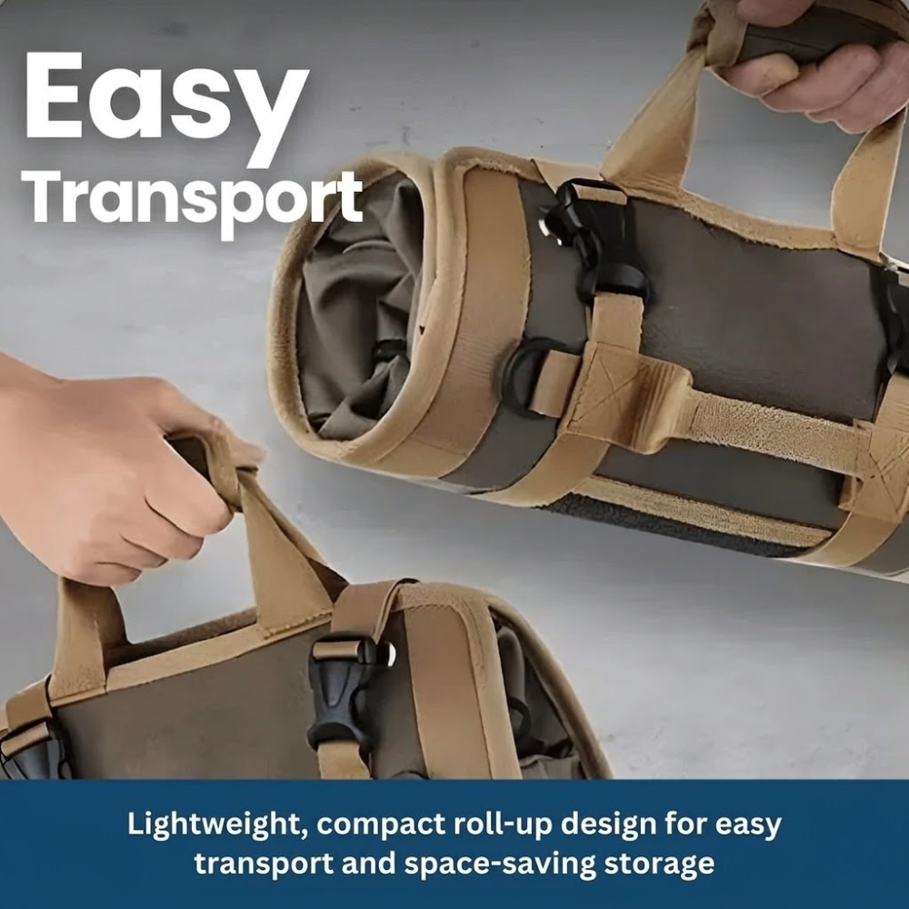 Obsetic ToolRoll Pro Roll Up Tool Bag 900D Oxford Fabric