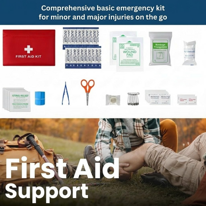 Survival Master Kit, Outdoor Adventure and Emergency Gear Set