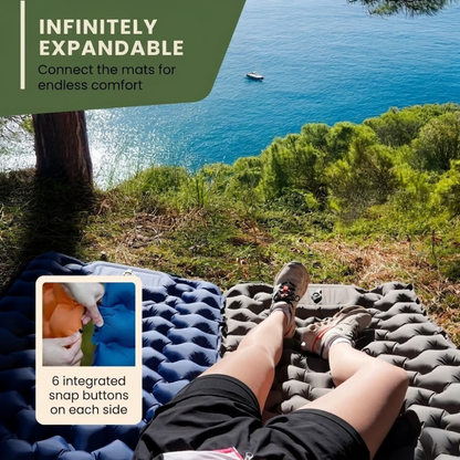 Obsetic Ultralight Sleeping Pad with Integrated Air Pump