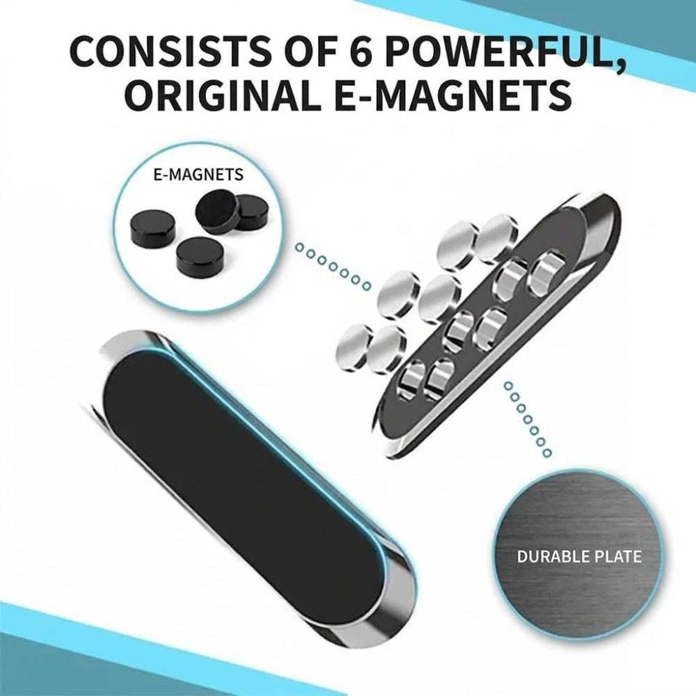 Magnetic Phone Holder, No-Mount Nano Adhesive