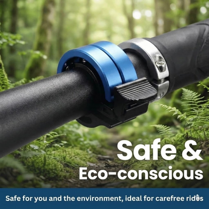 Obsetic MiniBell Compact Bike Bell, Invisible Aluminum Design