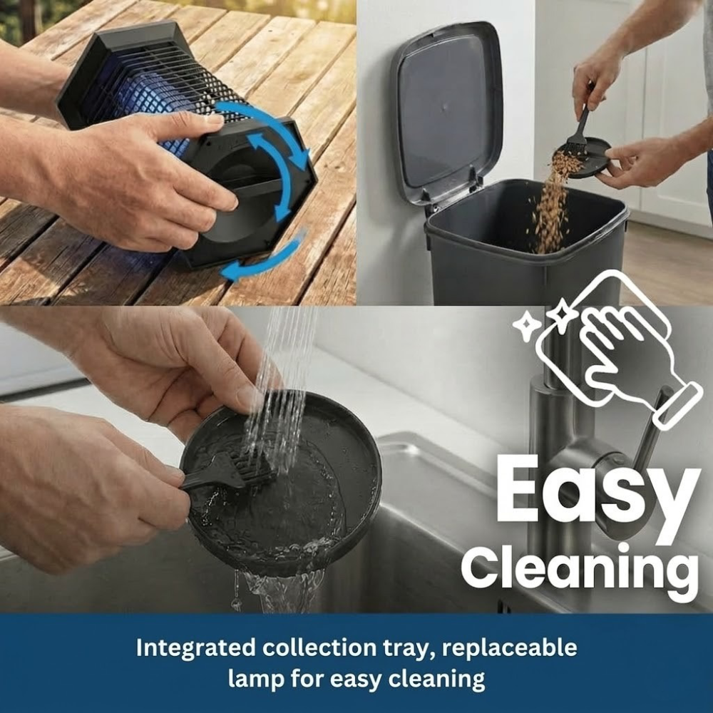 Obsetic Pro Mosquito Zapper - Chemical-Free Indoor and Outdoor Bug Killer