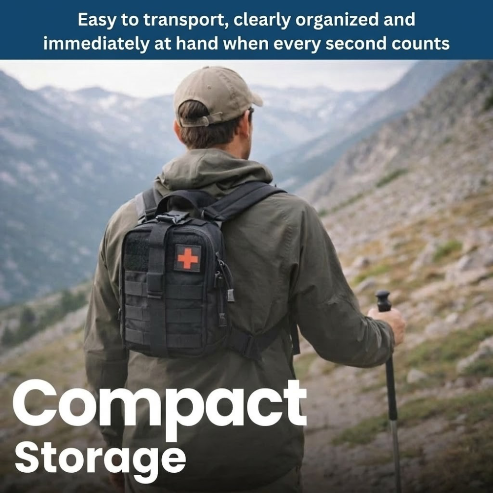 Survival Master Kit, Outdoor Adventure and Emergency Gear Set