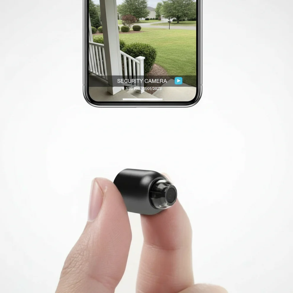 Mini WiFi IP Security Camera 1080P Full HD with Infrared Night Vision and Motion Detection
