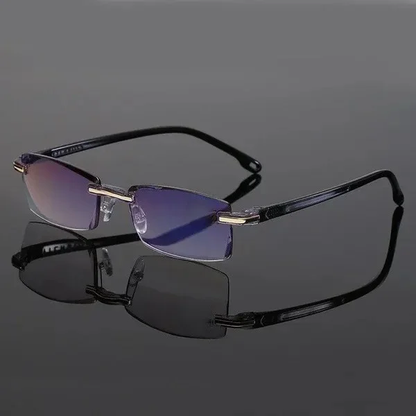 SteadySight Multifocal Reading Glasses, Unbreakable and Blue Light Protection