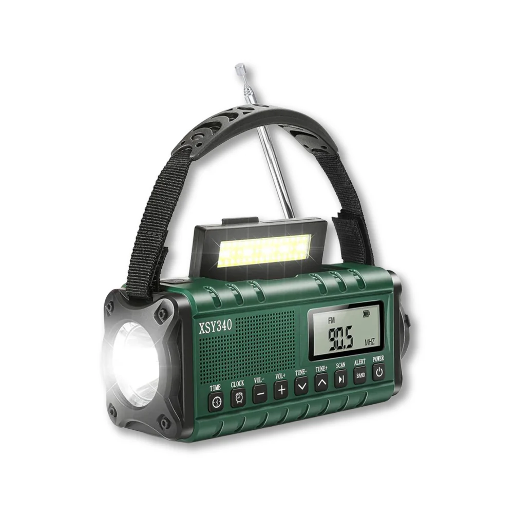 Obsetic Pro Emergency Solar and Hand Crank Radio