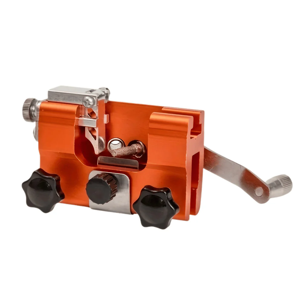 Obsetic Portable Chainsaw Sharpener, Stainless Steel and Aluminum Design