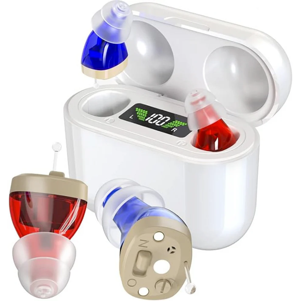 Rechargeable Invisible Hearing Aid for Mild to Moderate Hearing Loss