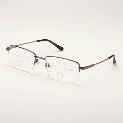 Intelligent Progressive Glasses, ARNO Lens Technology, Photochromic, Blue Light Filter and UV400