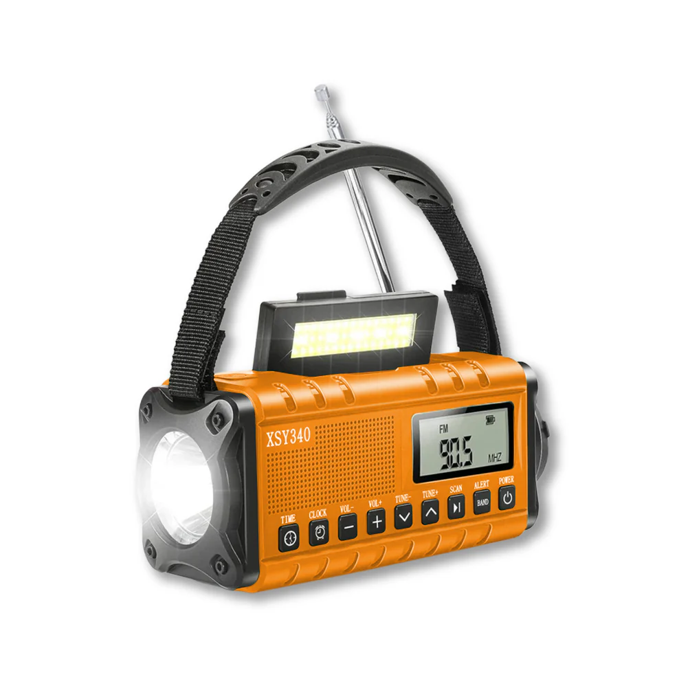Obsetic Pro Emergency Solar and Hand Crank Radio