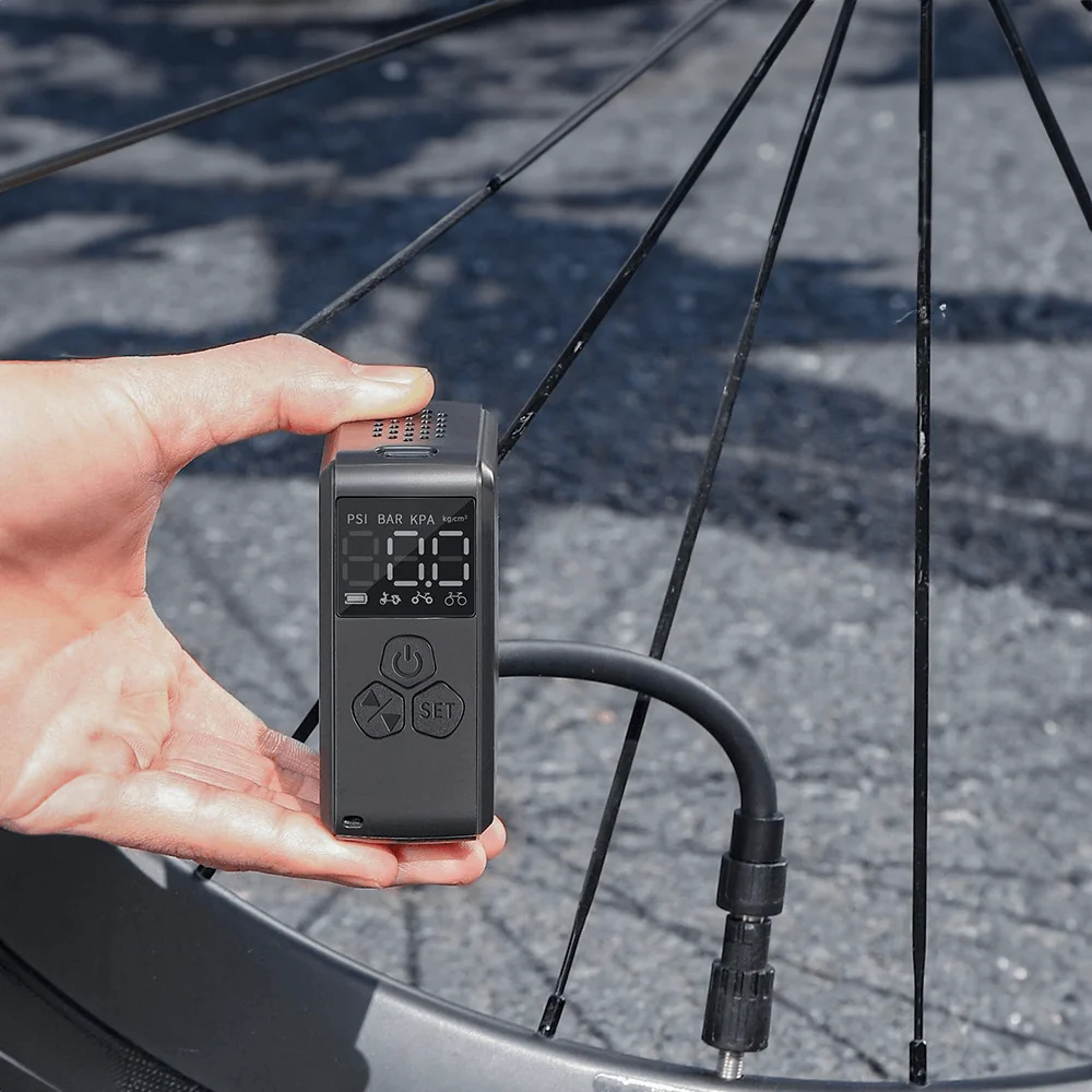 Obsetic Electric Mini Air Pump with LCD Display and USB-C Charging