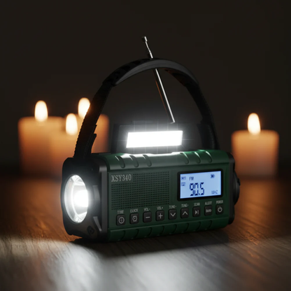 Obsetic Pro Emergency Solar and Hand Crank Radio