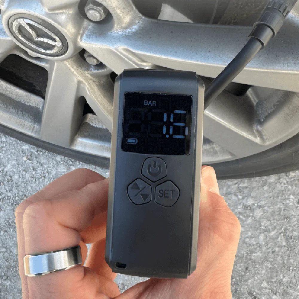 Obsetic Electric Mini Air Pump with LCD Display and USB-C Charging