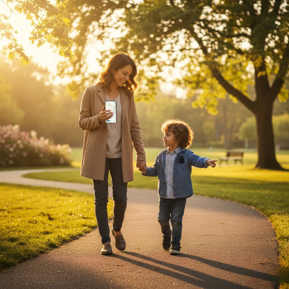 KidLocate Mini GPS Tracker for Kids with Real-Time Location and SOS Alert