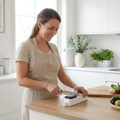 Obsetic BladeFix Electric Knife Sharpener One-Button Operation