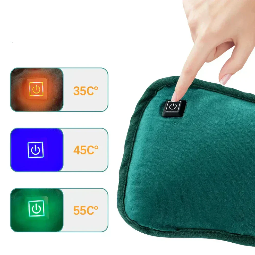 Portable Graphene Heating Pad, USB Rechargeable with 3 Heat Levels