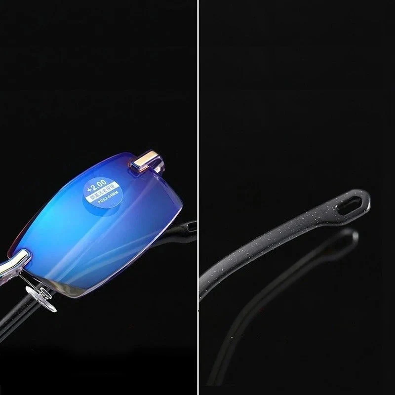 SteadySight Multifocal Reading Glasses, Unbreakable and Blue Light Protection