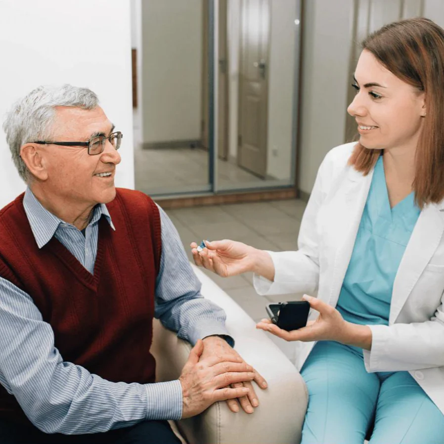 Rechargeable Invisible Hearing Aid for Mild to Moderate Hearing Loss