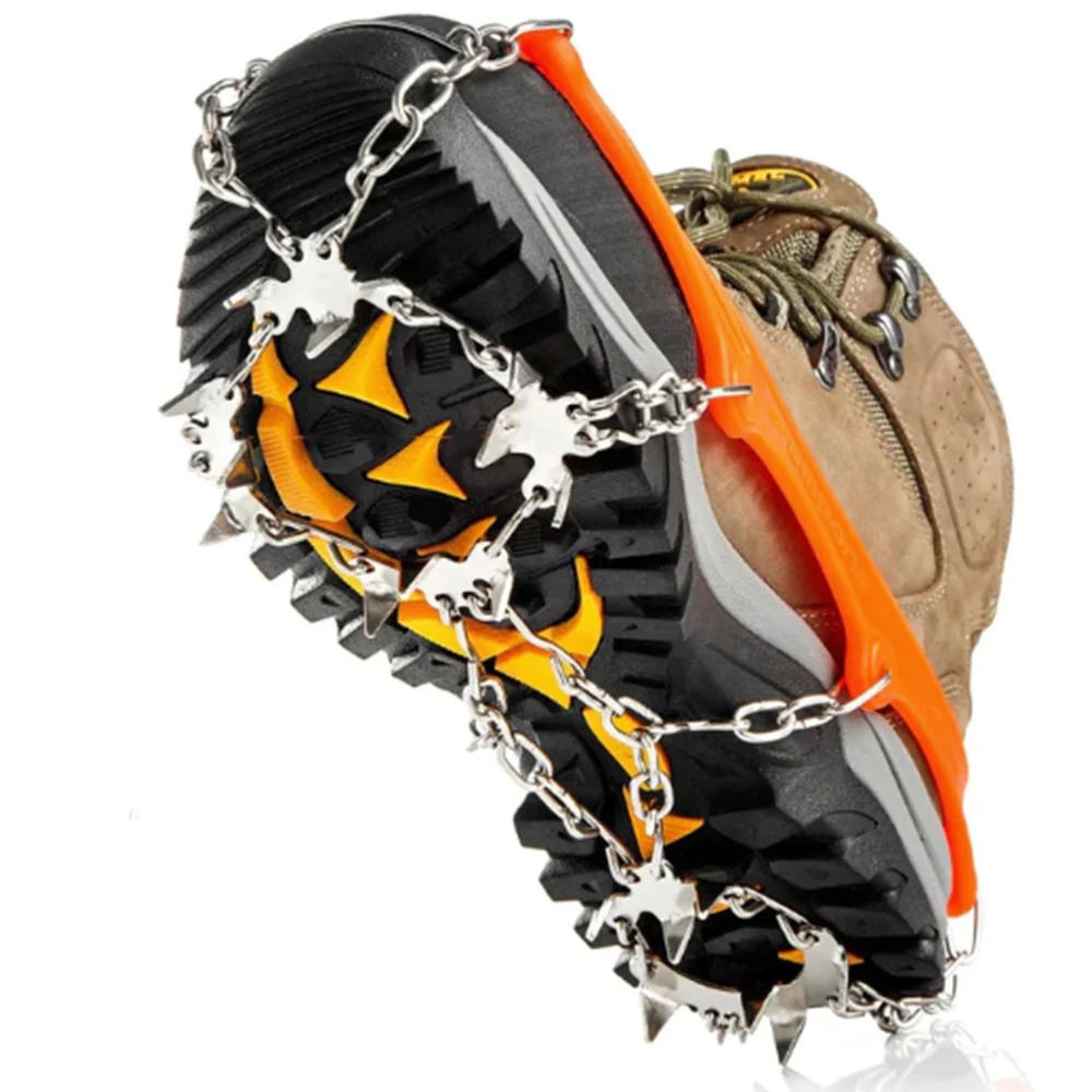 Obsetic Universal Shoe Spikes Pro, Safe Walking on Snow and Ice