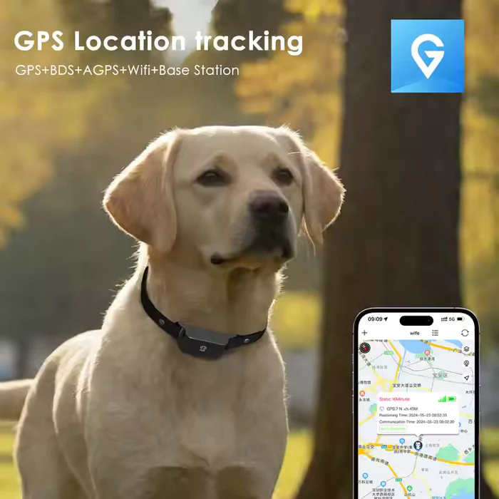 PawGuardian Waterproof GPS Collar for Dogs and Cats