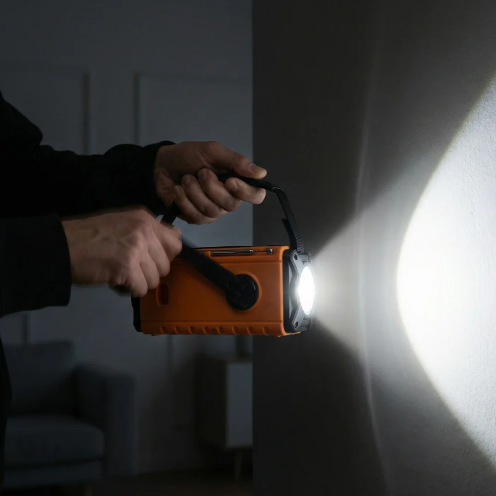 Obsetic Pro Emergency Solar and Hand Crank Radio