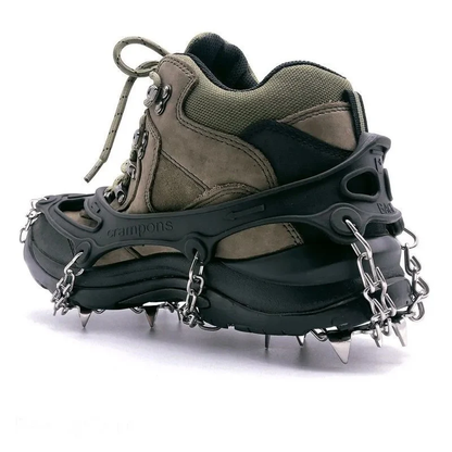 Obsetic Universal Shoe Spikes Pro, Safe Walking on Snow and Ice