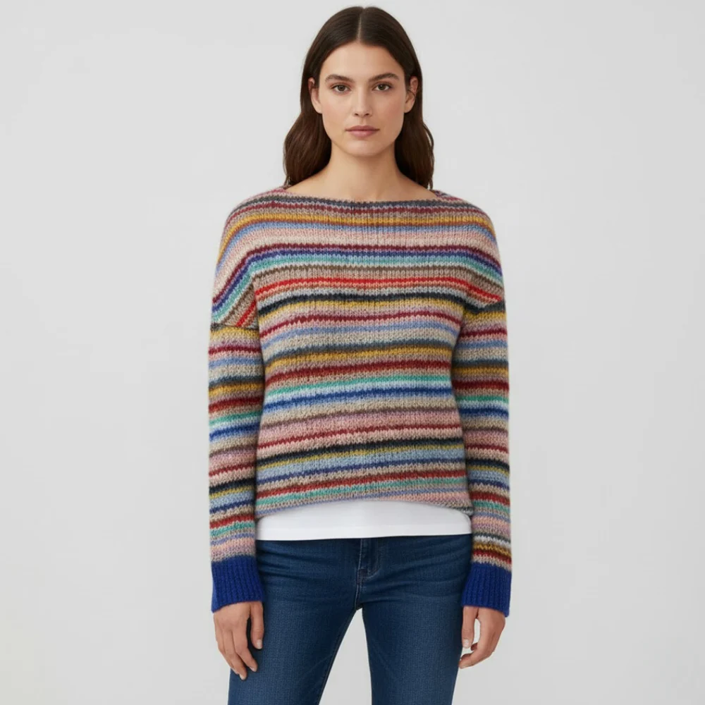 Alma Everyday Soft and Stylish Knit Sweater for Women