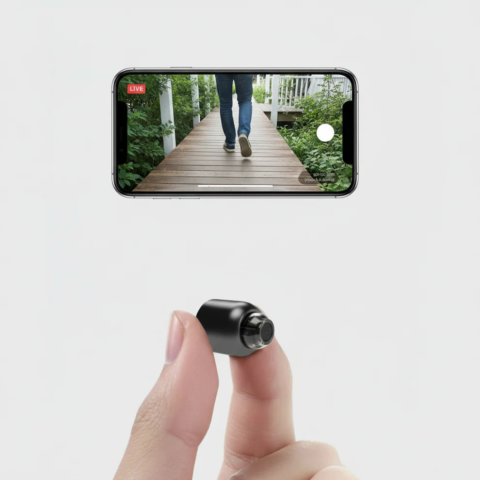Mini WiFi IP Security Camera 1080P Full HD with Infrared Night Vision and Motion Detection