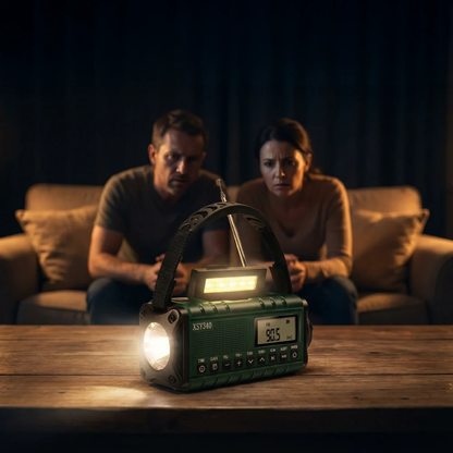 Obsetic Pro Emergency Solar and Hand Crank Radio