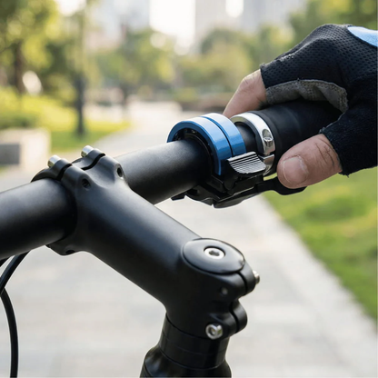 Obsetic MiniBell Compact Bike Bell, Invisible Aluminum Design