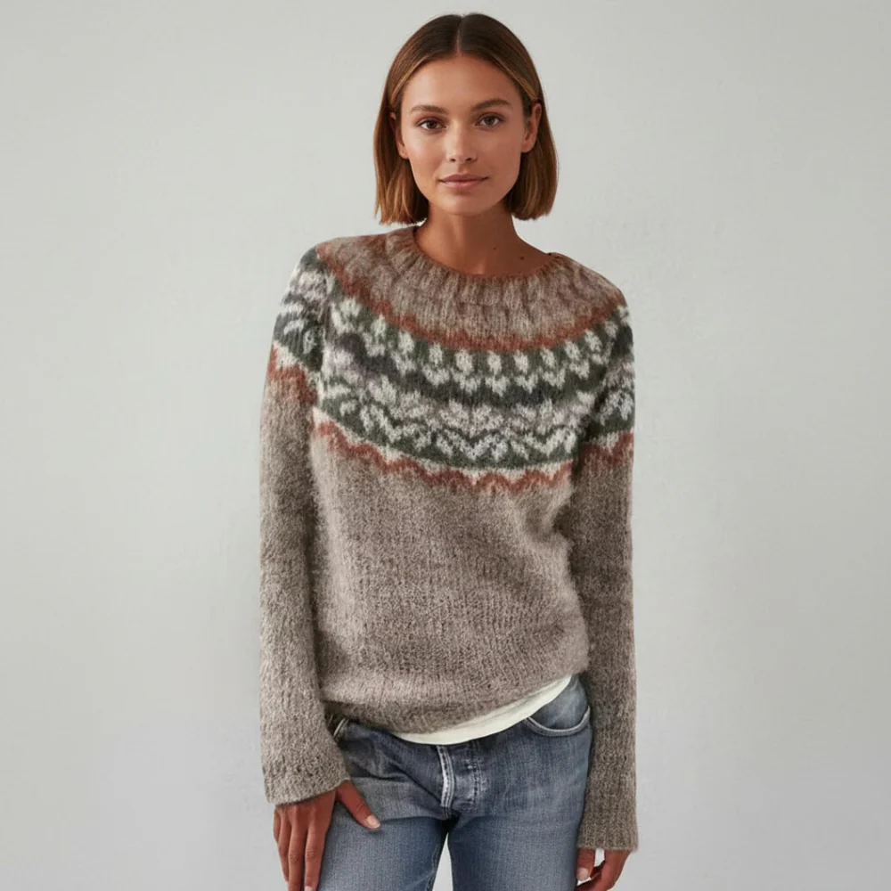 Alma Everyday Soft and Stylish Knit Sweater for Women