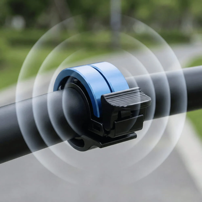 Obsetic MiniBell Compact Bike Bell, Invisible Aluminum Design