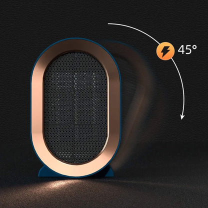 Ceramic Space Heater with Programmable Timer and Safety Shutoff for 20 Square Meters