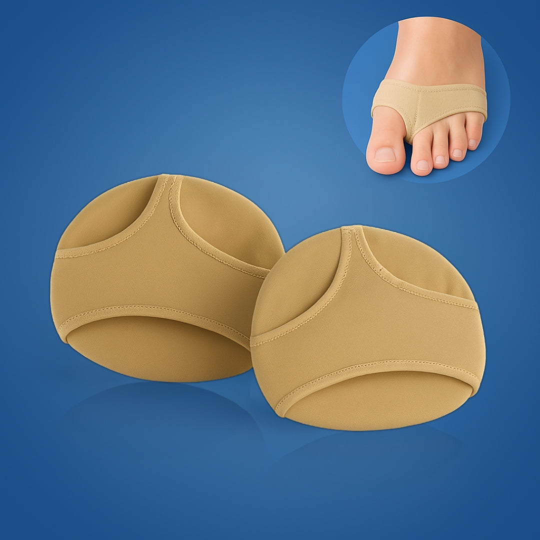 Gel Metatarsal Pads with Toe Sleeve for Ball of Foot Cushioning