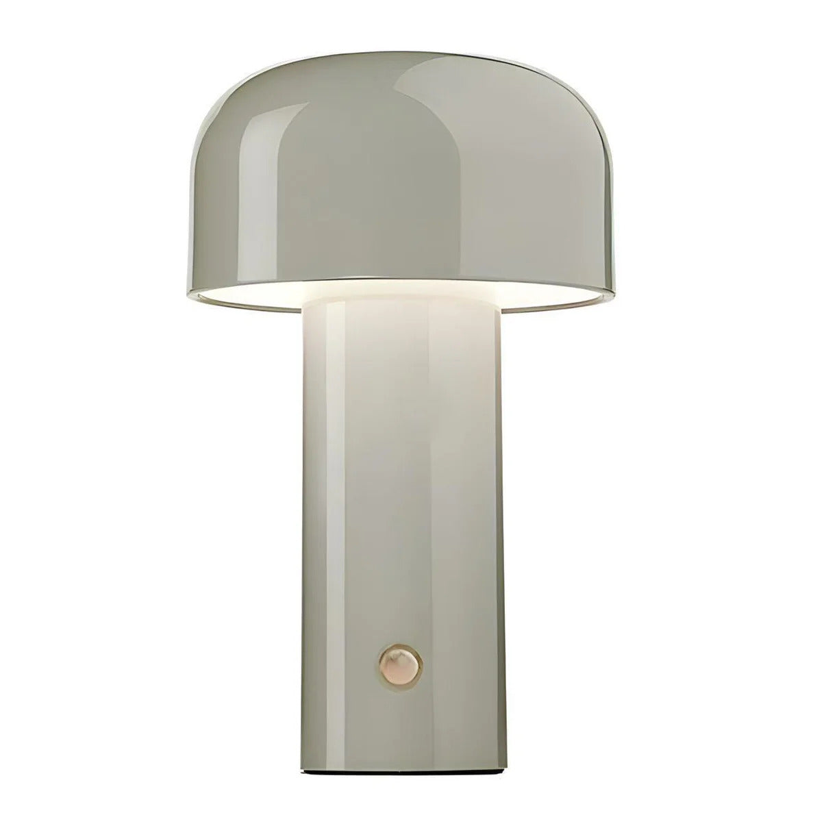 Rechargeable LED Mushroom Table Lamp, Wireless Ambient Light Design