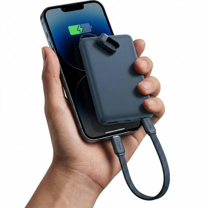 10000mAh Portable Charger with 45W Output and Built In USB-C Cable
