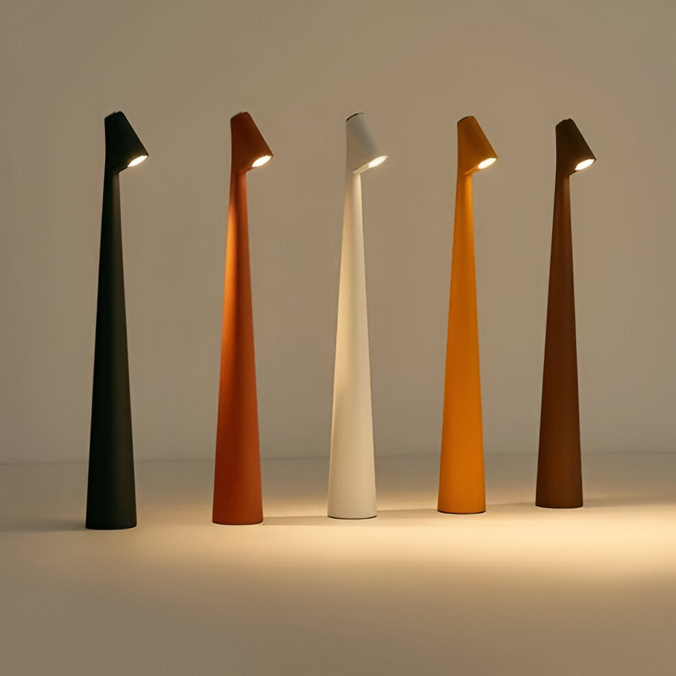 Wireless LED Table Lamp, Nordic Minimalist Design